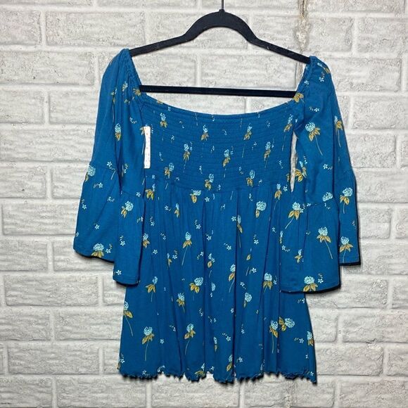 NWT MSRP $98 Free People Lana Off the Shoulder Tunic Women's Size Small - Picture 7 of 10